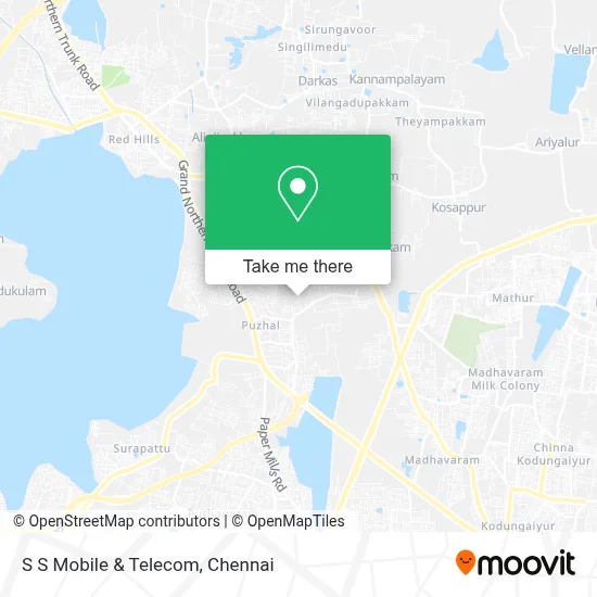 S S Mobile & Telecom map