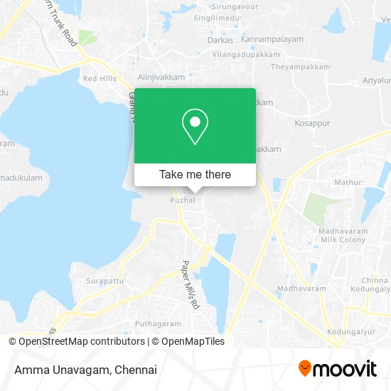 Amma Unavagam map
