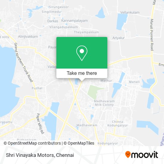 Shri Vinayaka Motors map