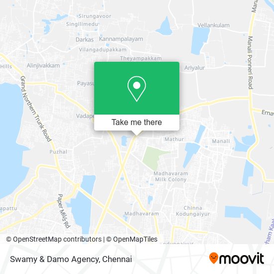 Swamy & Damo Agency map