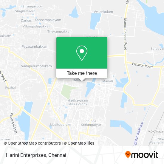 Harini Enterprises map