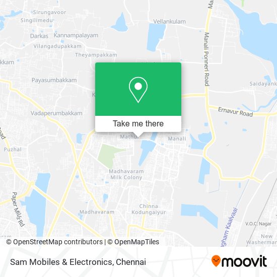 Sam Mobiles & Electronics map