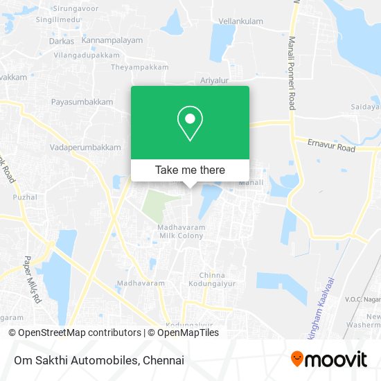 Om Sakthi Automobiles map