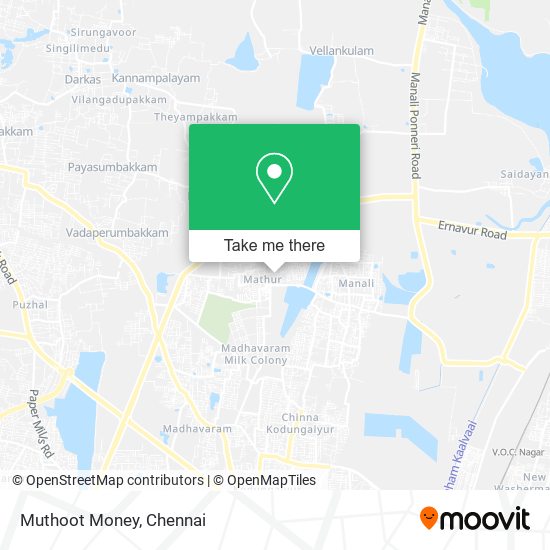 Muthoot Money map