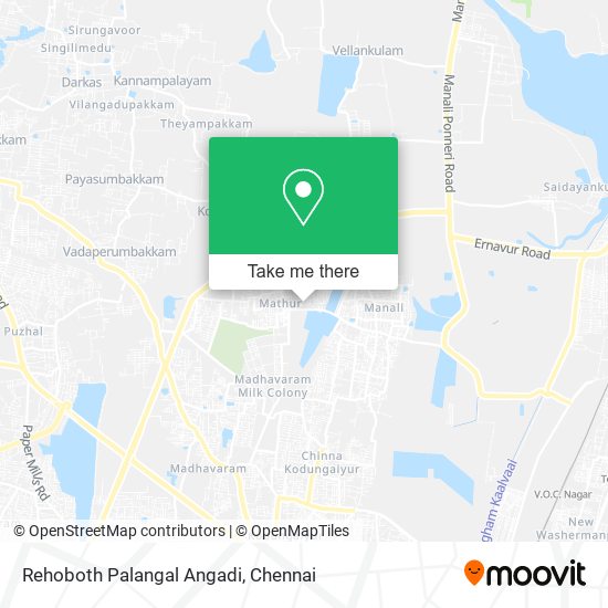 Rehoboth Palangal Angadi map