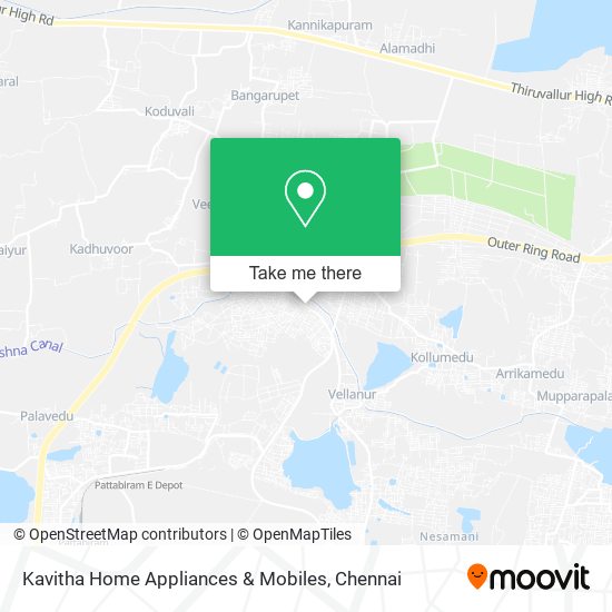 Kavitha Home Appliances & Mobiles map
