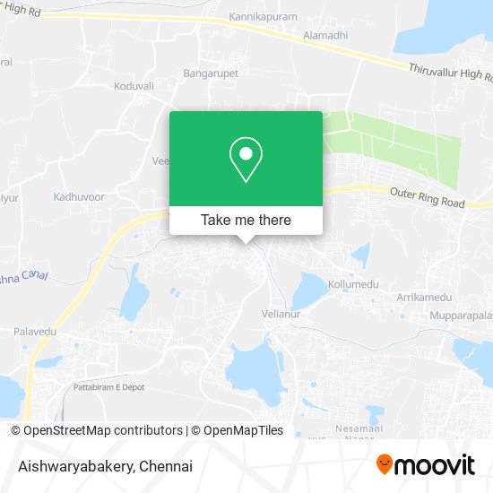 Aishwaryabakery map