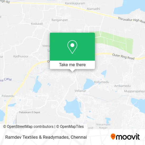 Ramdev Textiles & Readymades map