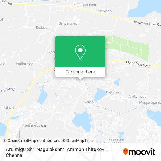 Arulmigu Shri Nagalakshmi Amman Thirukovil map