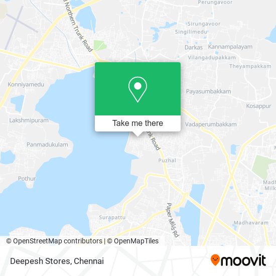 Deepesh Stores map