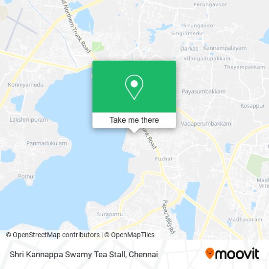 Shri Kannappa Swamy Tea Stall map