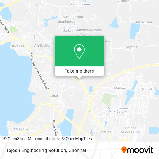Tejesh Engineering Solution map