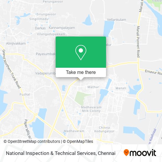 National Inspection & Technical Services map