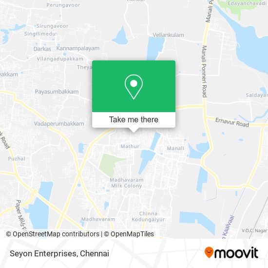 Seyon Enterprises map