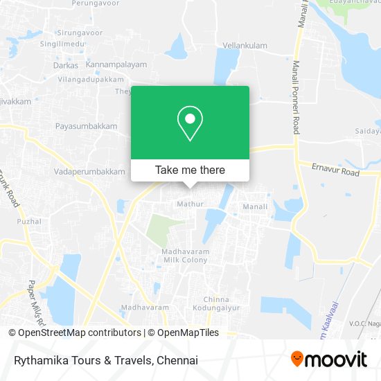 Rythamika Tours & Travels map