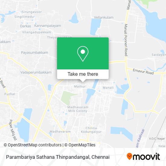 Parambariya Sathana Thinpandangal map