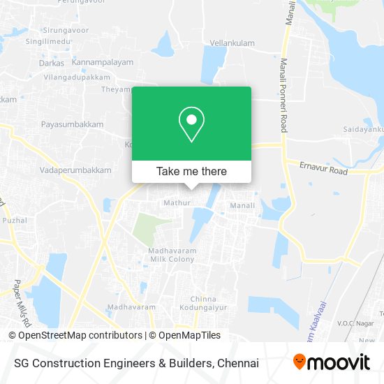 SG Construction Engineers & Builders map