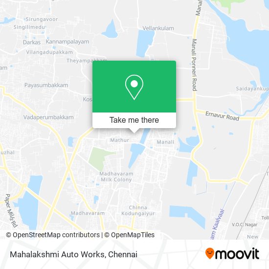 Mahalakshmi Auto Works map