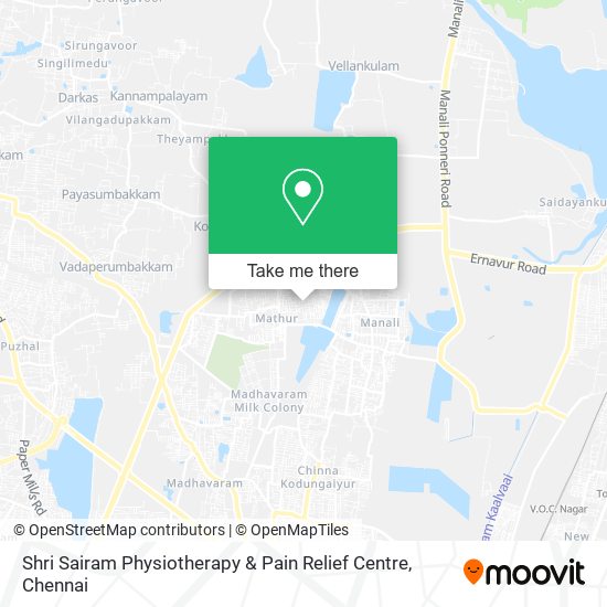 Shri Sairam Physiotherapy & Pain Relief Centre map