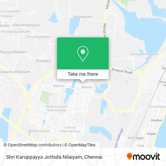 Shri Karuppayya Jothida Nilaiyam map