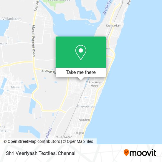Shri Veeriyash Textiles map