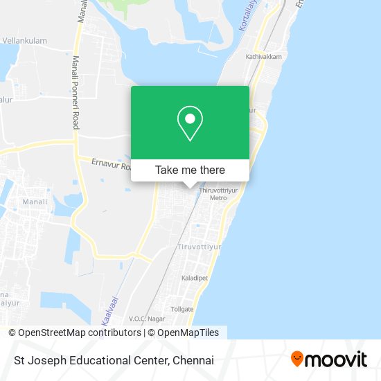 St Joseph Educational Center map