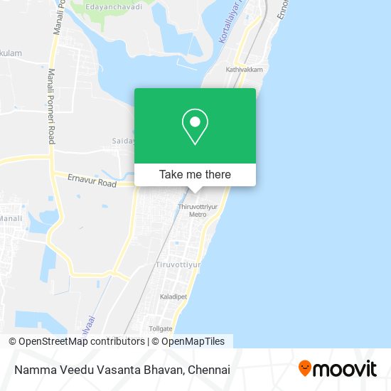 Namma Veedu Vasanta Bhavan map