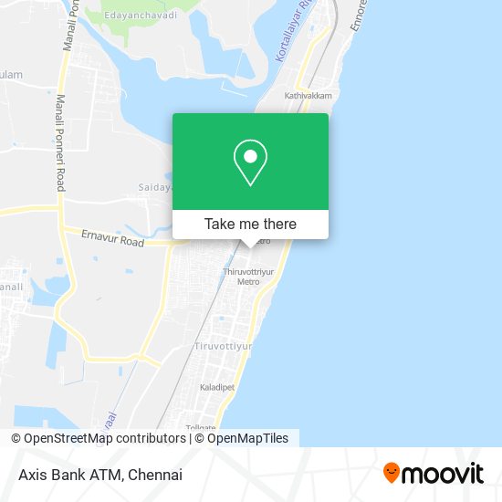 Axis Bank ATM map