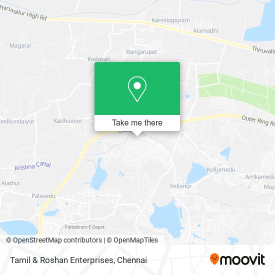 Tamil & Roshan Enterprises map