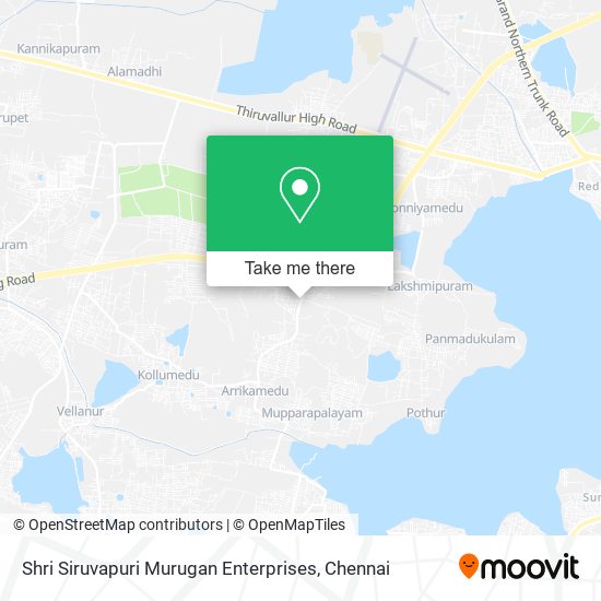 Shri Siruvapuri Murugan Enterprises map