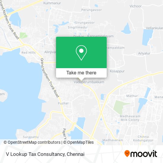 V Lookup Tax Consultancy map