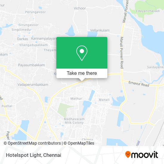 Hotelspot Light map