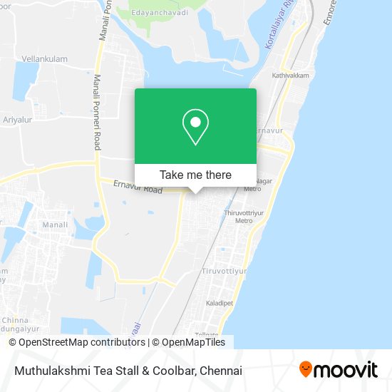 Muthulakshmi Tea Stall & Coolbar map