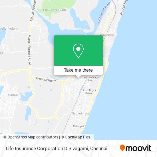 Life Insurance Corporation D Sivagami map