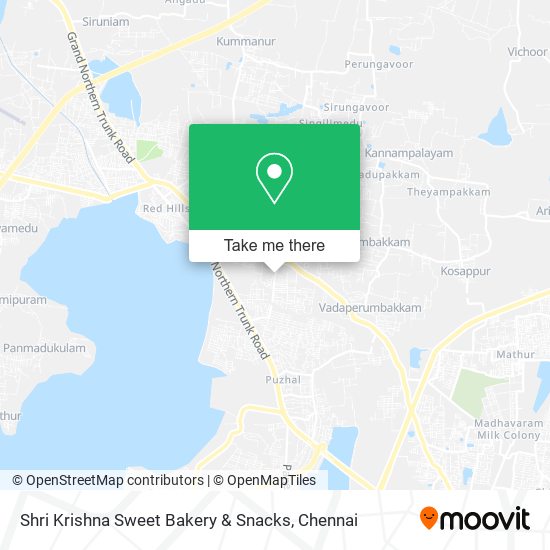 Shri Krishna Sweet Bakery & Snacks map