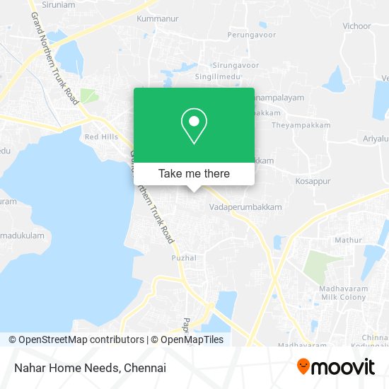 Nahar Home Needs map