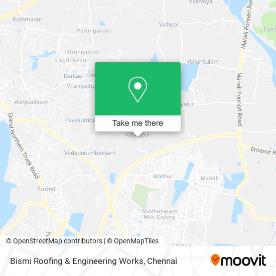 Bismi Roofing & Engineering Works map
