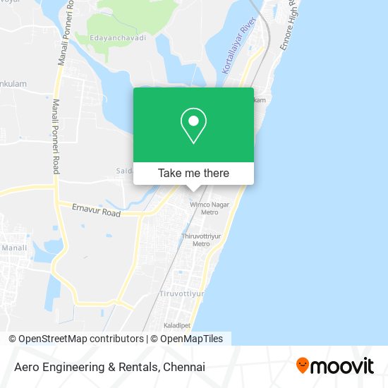 Aero Engineering & Rentals map