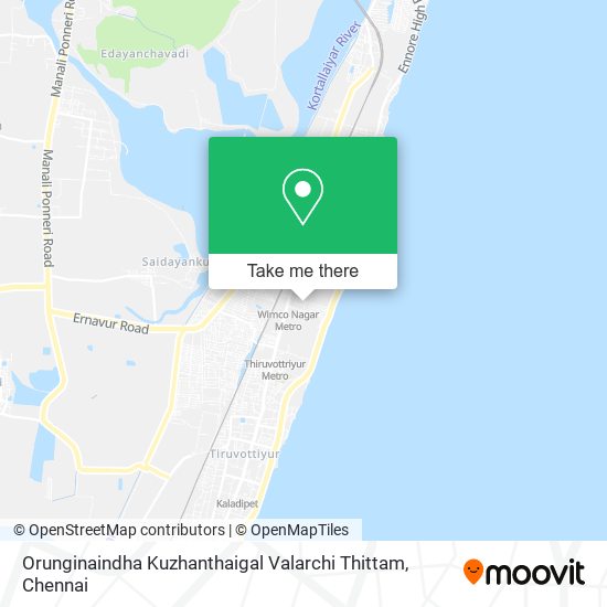 Orunginaindha Kuzhanthaigal Valarchi Thittam map