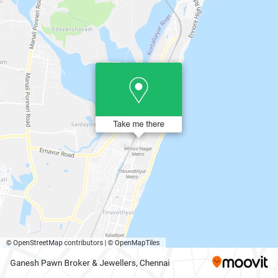 Ganesh Pawn Broker & Jewellers map