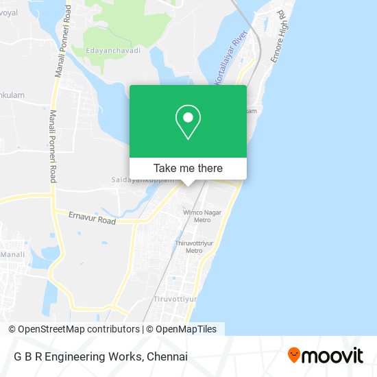 G B R Engineering Works map