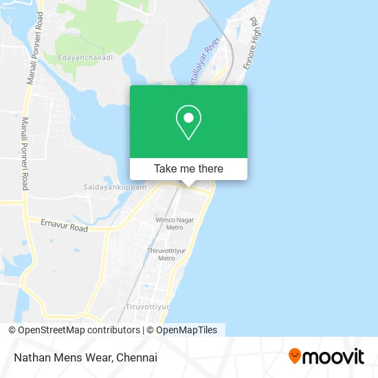 Nathan Mens Wear map