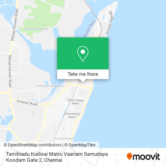 Tamilnadu Kudisai Matru Vaariam Samudaya Koodam Gate 2 map