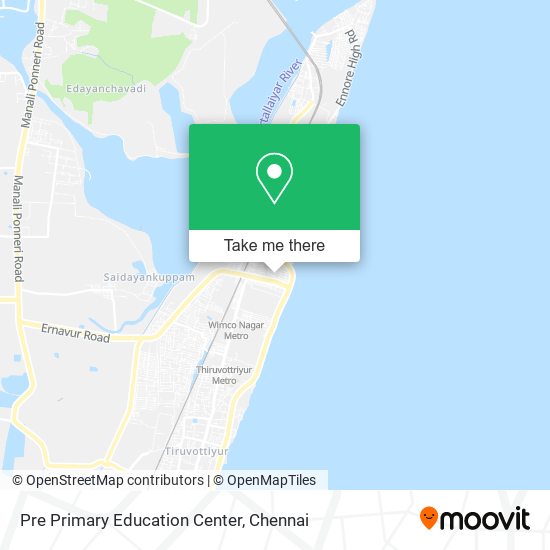 Pre Primary Education Center map