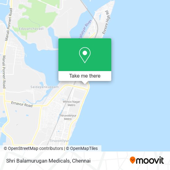 Shri Balamurugan Medicals map