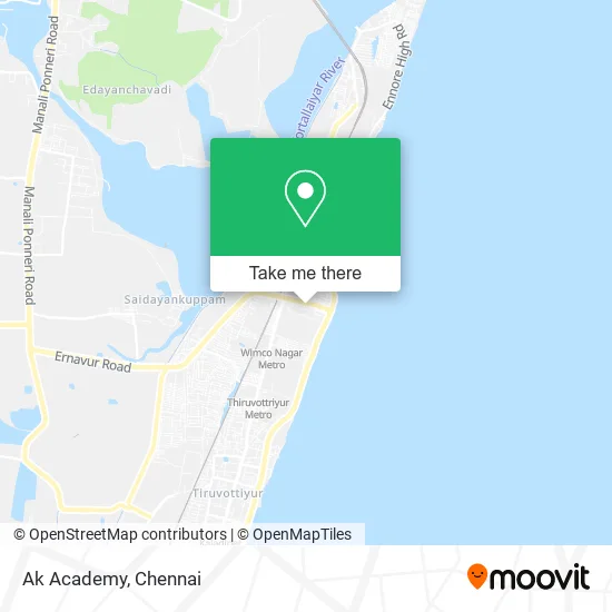 Ak Academy map