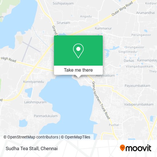 Sudha Tea Stall map