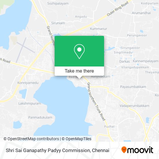 Shri Sai Ganapathy Padyy Commission map