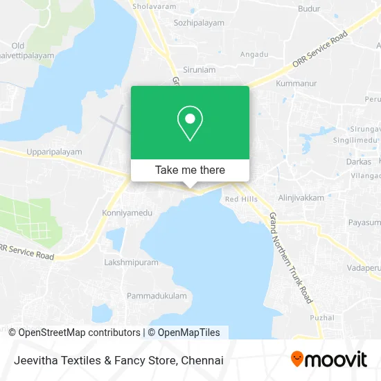 Jeevitha Textiles & Fancy Store map