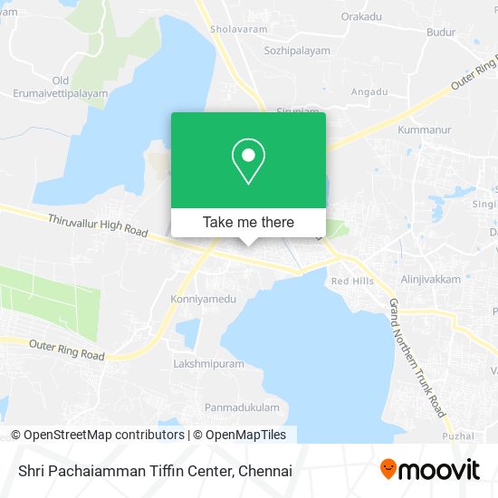 Shri Pachaiamman Tiffin Center map